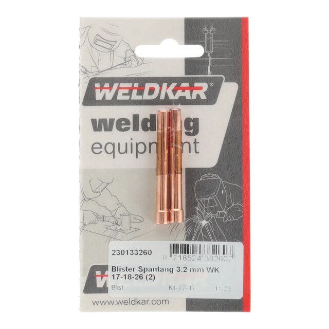 Product image 1 of Weldkar Blister Spantang 3.2 mm (2 stuks)