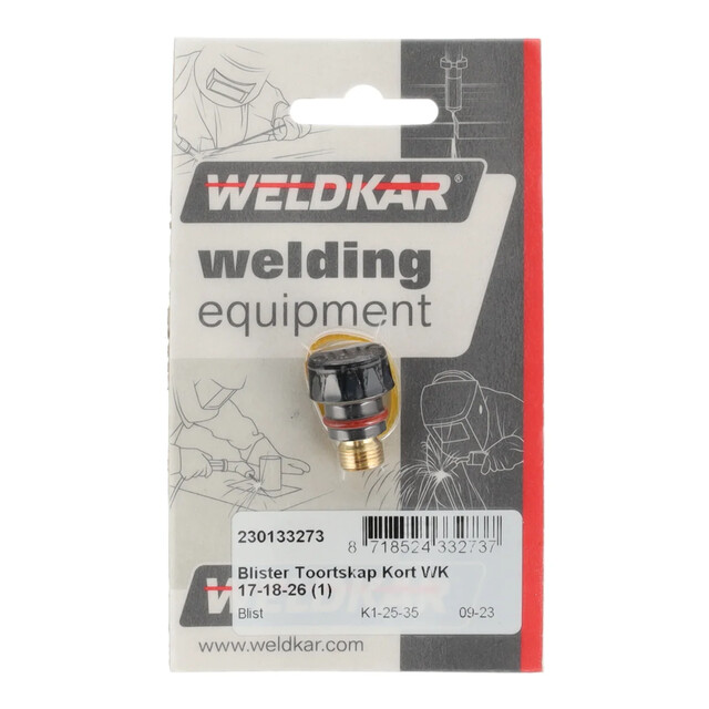 Product image 1 of Weldkar Blister Toortskap Kort