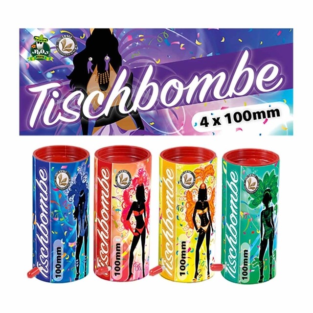 Product image 1 of Tablebomb 10cm 4-Pack