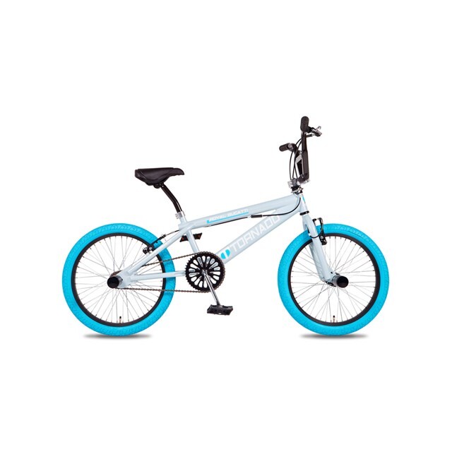 Product image 1 of Tornado Freestyle bike lux licht blauw (babyblauw banden)