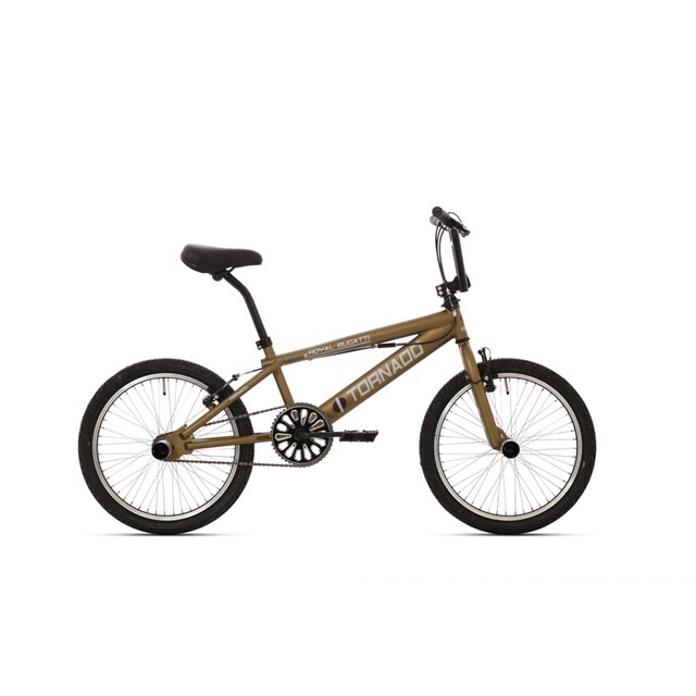 Product image 1 of Tornado Freestyle Bike brons mat + zwart (zwarte banden)