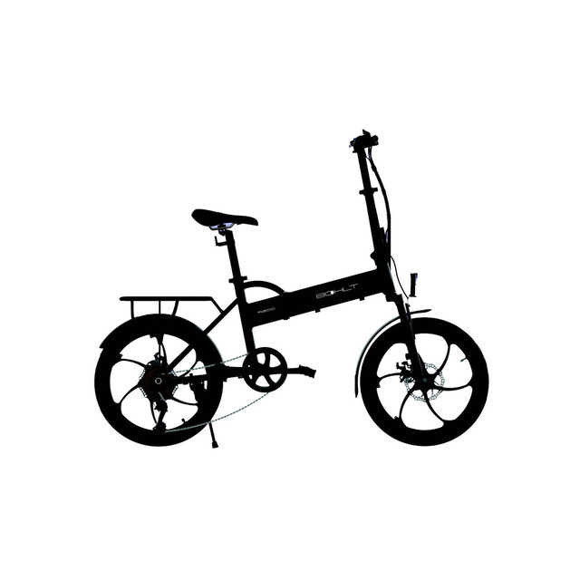 Product image 1 of BOHLT R200BL elektrische fiets Zwart Aluminium 50,8 cm (20") 24,8 kg Lithium-Ion (Li-Ion)