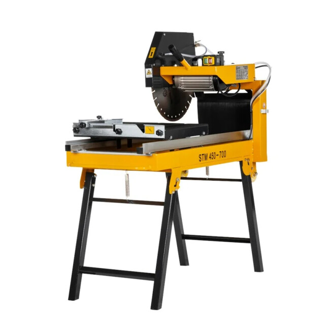 Product image 1 of Lumag Steenzaagmachine 230V Zaaglengte 700mm Zaagblad 450x30mm Verstek 45° (Incl. Universeel Diamantzaagblad)