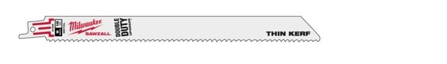 Product image 1 of Milwaukee Reciprozaagblad Sawzall Metaal Thin Kerf 230 Mm 18-tpi (5 Stuks)