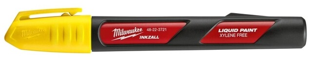 Product image 1 of Milwaukee Marker INKZALL  Verf marker geel (afname per 12 stuks in karton)