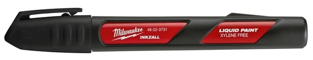 Product image 1 of Milwaukee Marker INKZALL  Verf marker zwart (afname per 12 stuks in karton)