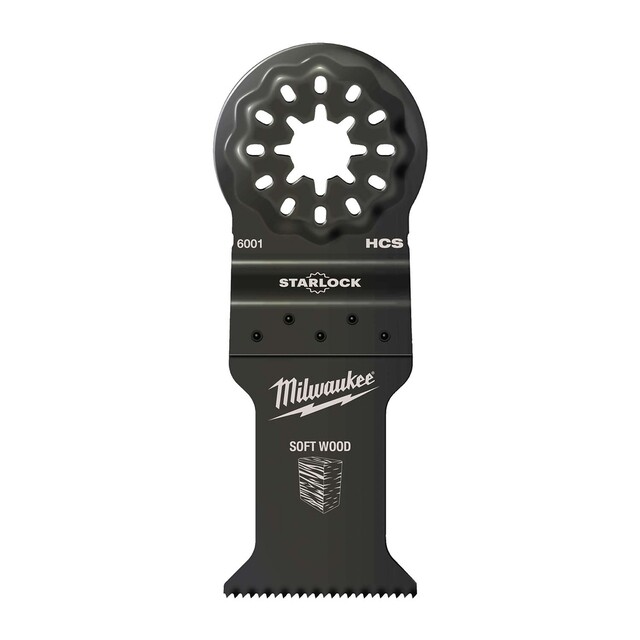 Product image 1 of Milwaukee Multitool Starlock invalblad hout 35 x 42 mm (10 stuks)