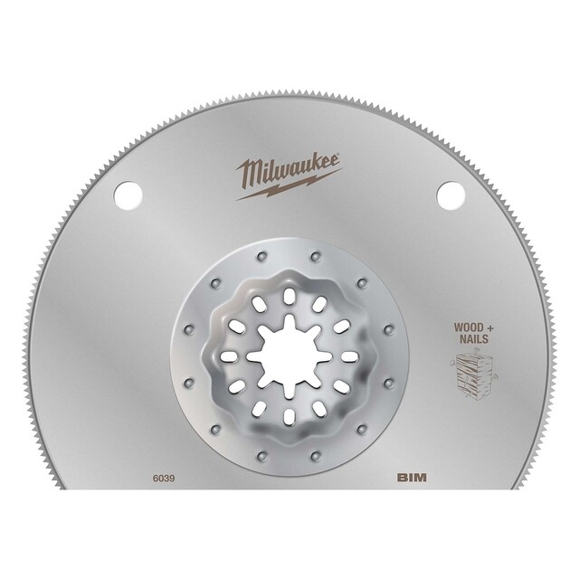 Product image 1 of Milwaukee Multitool Starlock segmentblad multimateriaal Bi-metaal 100 x 28 mm