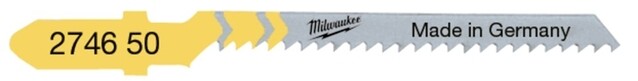 Product image 1 of Milwaukee Decoupeerzaagblad hout T 119 BO bochten 50 x 2 mm (5 stuks)