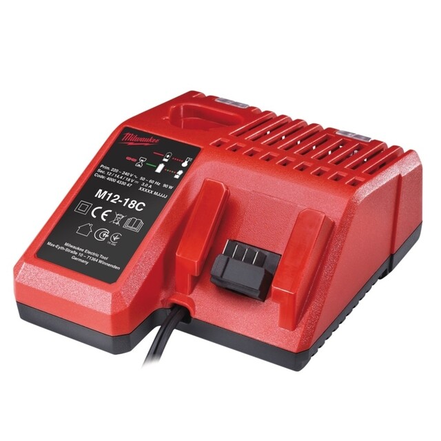 Product image 1 of Milwaukee M12-18  acculader 3A