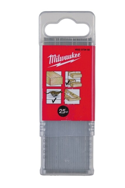 Product image 1 of Milwaukee Decoupeerzaagblad hout T 244 D bochten 75 x 4 mm (25 stuks)