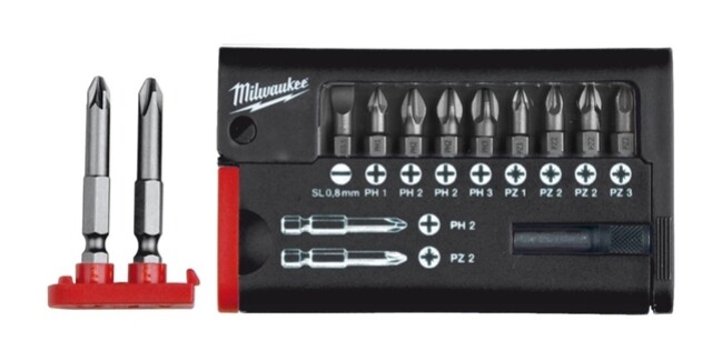 Product image 1 of Milwaukee Schroefbit set compact cassette (12-delig)