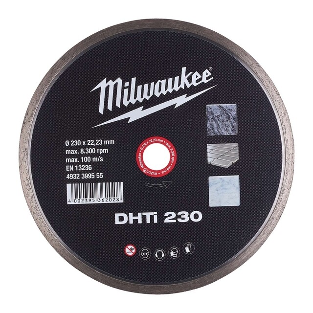 Product image 1 of Milwaukee Diamantslijpschijf keramiek DHTi 230 mm 