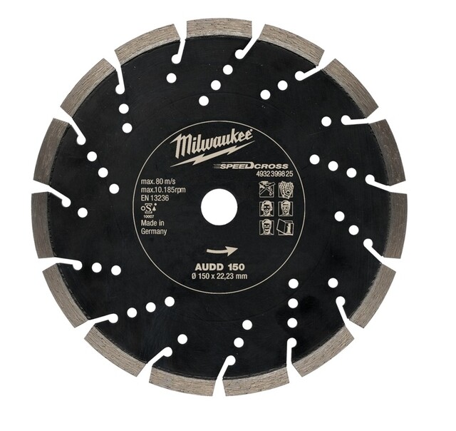 Product image 1 of Milwaukee Diamantslijpschijf beton SpeedCross AUDD 150 mm