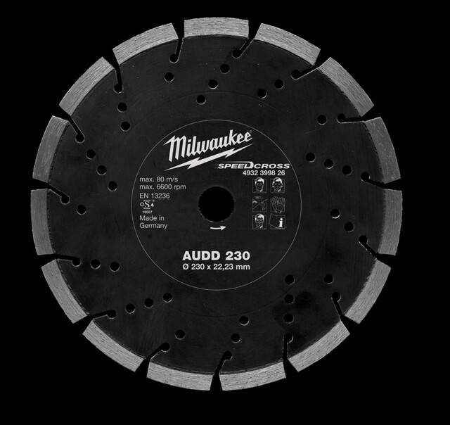 Product image 1 of Milwaukee Diamantslijpschijf beton SpeedCross AUDD 230 mm