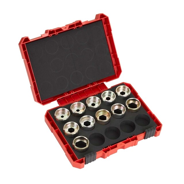 Product image 1 of Milwaukee Persvormen set DIN13 Cu (16-300mm²) in koffer tbv M18 HCCT (11-delig)