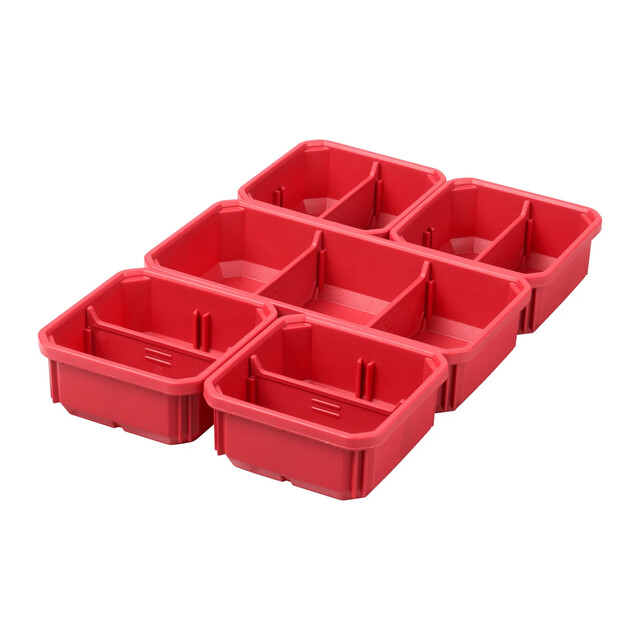 Product image 1 of Milwaukee PACKOUT  Bakjes voor Slim Organiser en Compact Slim Organiser - 5 pcs