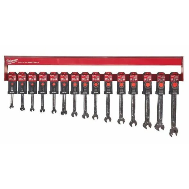 Product image 1 of Milwaukee 1m Rij - MAX BITE Ringratelsleutels