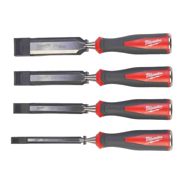 Product image 1 of Milwaukee Steekbeitel Set (6,13,19,25 mm) (4-delig)