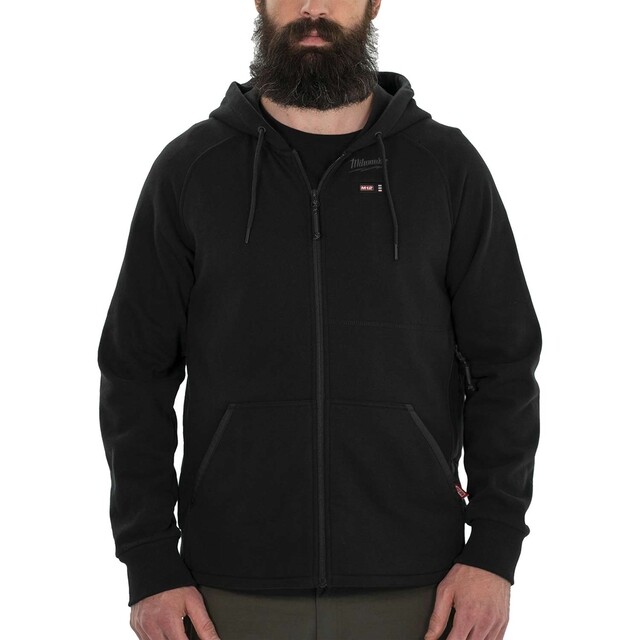 Product image 1 of Milwaukee M12  heated hoodie zwart XXL - 1 stuk