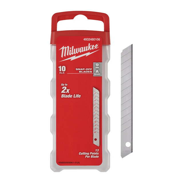 Product image 1 of Milwaukee Reserve breekmesjes 9 mm (10 stuks)