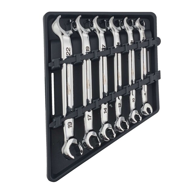 Product image 1 of Milwaukee Ringsleutelset open (6-delig)