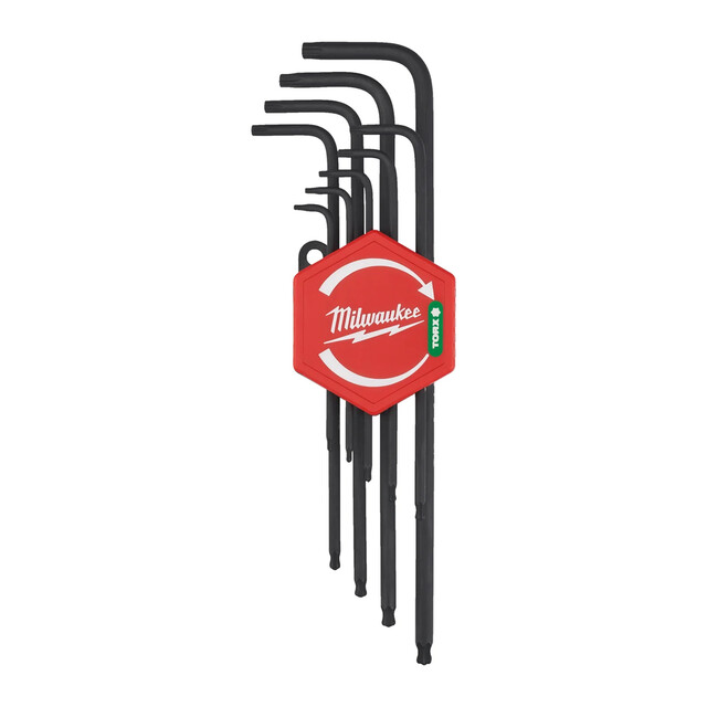 Product image 1 of Milwaukee L-vormige Torx sleutelset (9-delig)