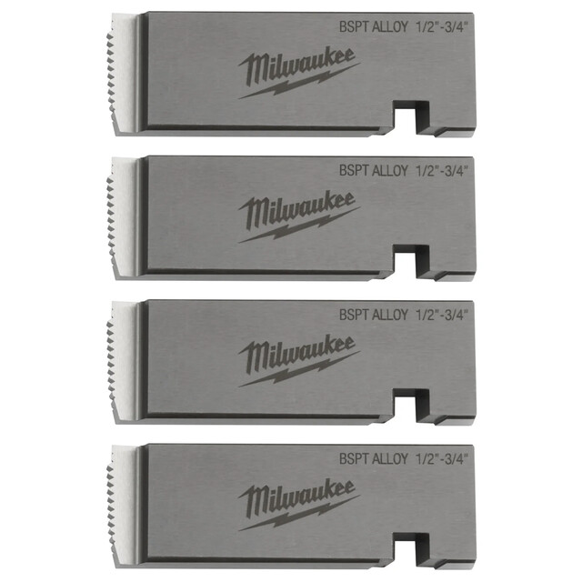 Product image 1 of Milwaukee Pijpdraadsnijder Matrijs PTR2D 1/2"-3/4" BSPT Alloy
