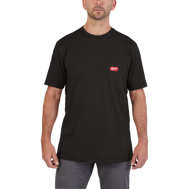 Product image 1 of Milwaukee Work T-shirt zwart L - 1 stuk