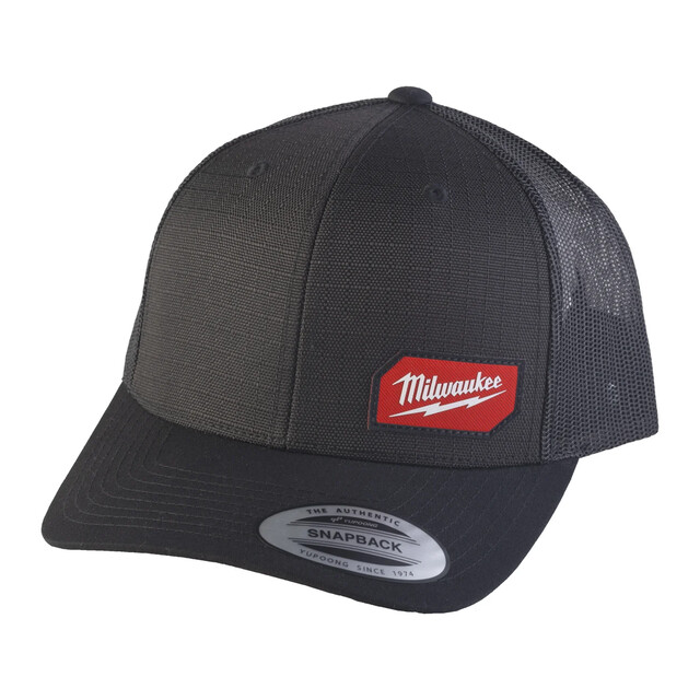 Product image 1 of Milwaukee Snapback trucker cap Zwart - 1 stuk