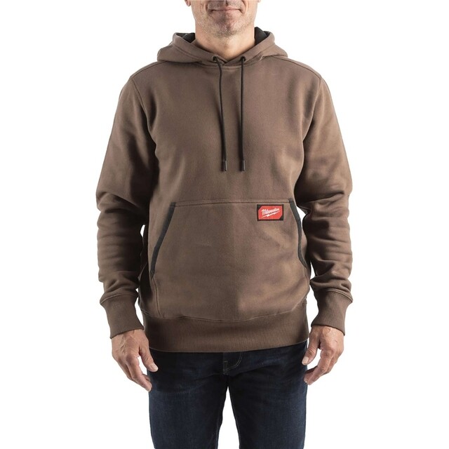 Product image 1 of Milwaukee Work hoodie midweight bruin XL - 1 stuk