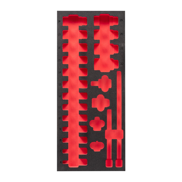 Product image 1 of Milwaukee Lege foam voor SHOCKWAVE 3/8" Lange Doppen