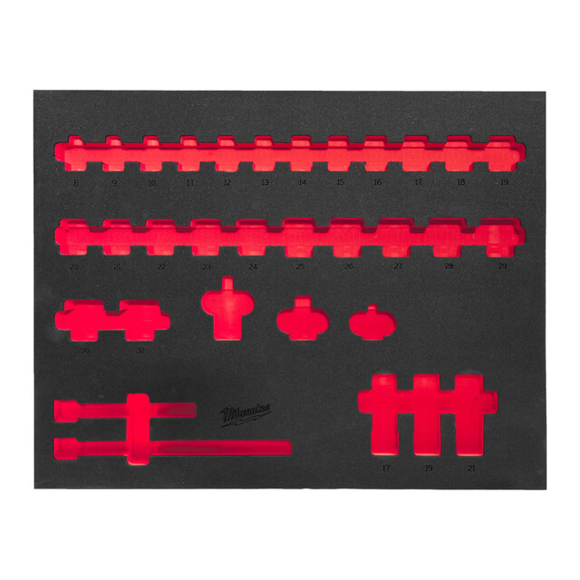 Product image 1 of Milwaukee Lege foam voor SHOCKWAVE 1/2" Korte Doppen