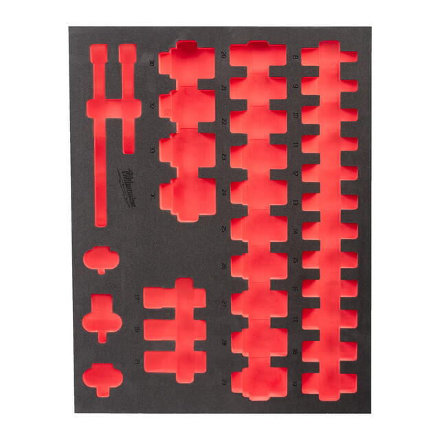 Product image 1 of Milwaukee Lege foam voor SHOCKWAVE 1/2" Lange Doppen