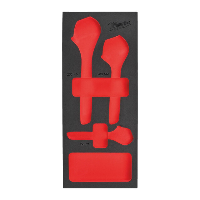 Product image 1 of Milwaukee Lege Foam Inlay verstelbare moersleutelset (3 delig)