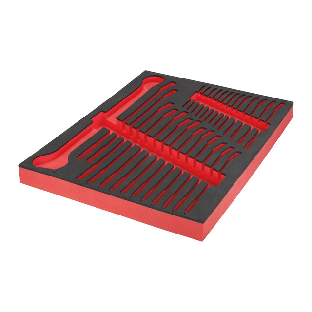 Product image 1 of Milwaukee Lege Foam inlay ring-steeksleutelset MAXBITE  6 mm-36 mm (27-delig)