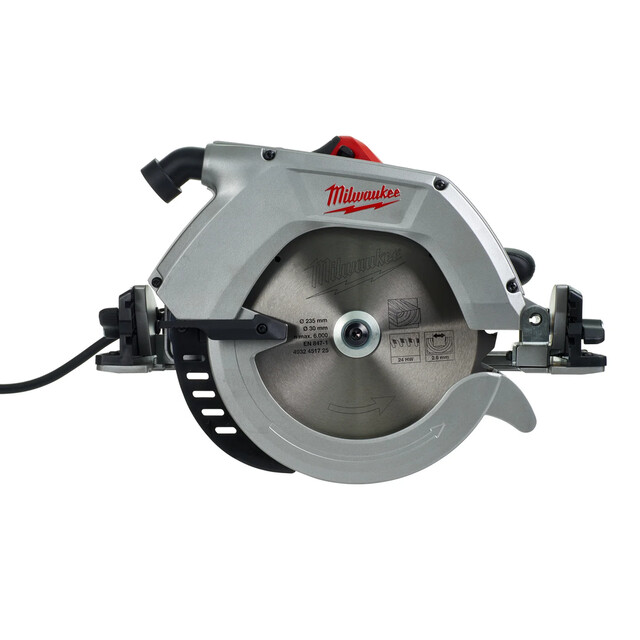 Product image 1 of Milwaukee Cirkelzaagmachine 235 mm 2200 Watt voor geleiderail