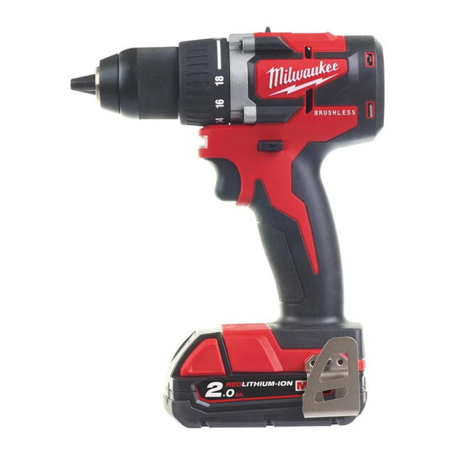 Product image 1 of Milwaukee M18  Compacte koolborstelloze boorschroefmachine