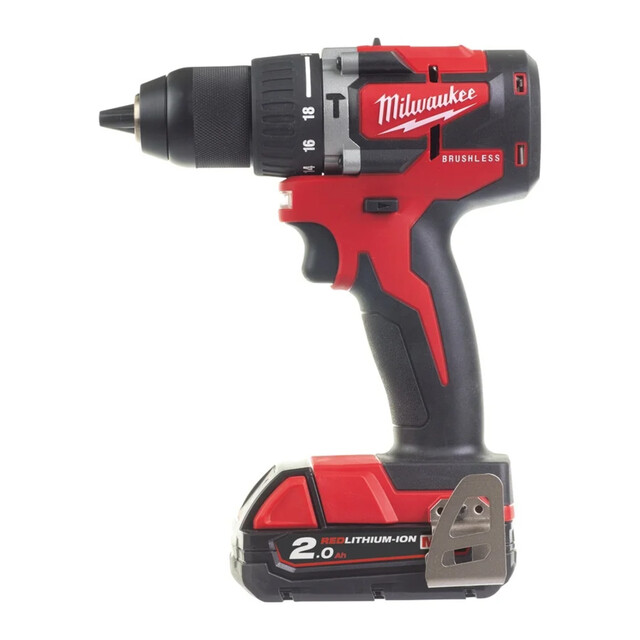 Product image 1 of Milwaukee M18  Compacte koolborstelloze slagboormachine