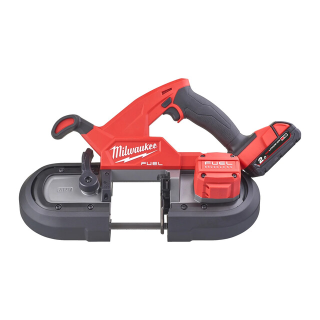 Product image 1 of Milwaukee M18 FBS85 Bandzaag - 2 x M18 B2 Accu's, M12-18 FC Lader, Transportkoffer