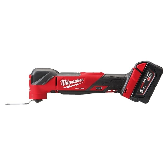 Product image 1 of Milwaukee M18 FUEL Multitool In Koffer - Incl Lader & Accu's 18V 5.0Ah (2×)