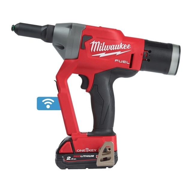 Product image 1 of Milwaukee M18 FUEL  Blindklinknageltang, ONE-KEY , 4,8-7,0 mm, 2 x 2,0 Ah