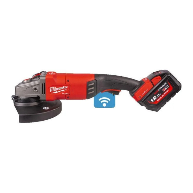 Product image 1 of Milwaukee M18 FUEL  ONE-KEY  230 mm geremde haakse slijper met peddelschakelaar