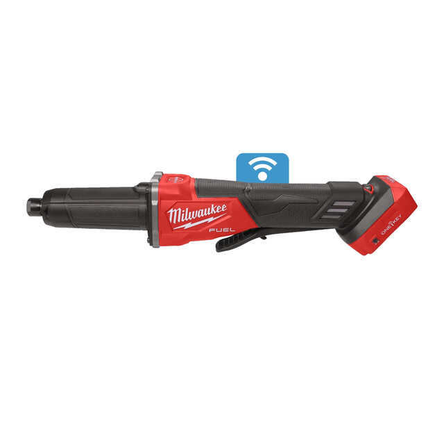 Product image 1 of Milwaukee M18 FUEL  ONE-KEY rechte slijpmachine met peddelschakelaar