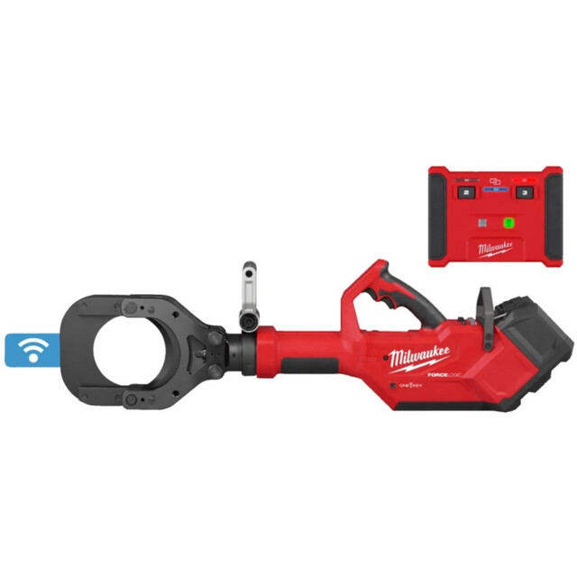 Product image 1 of Milwaukee M18  FORCE LOGIC  Hydraulische 125 mm veiligheids kabelkniptang 