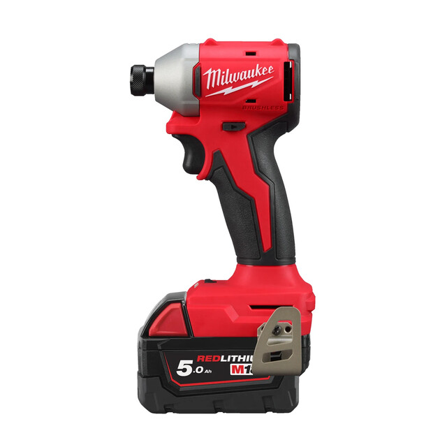 Product image 1 of Milwaukee M18  Compacte koolborstelloze 1/4" hex slagschroevendraaier