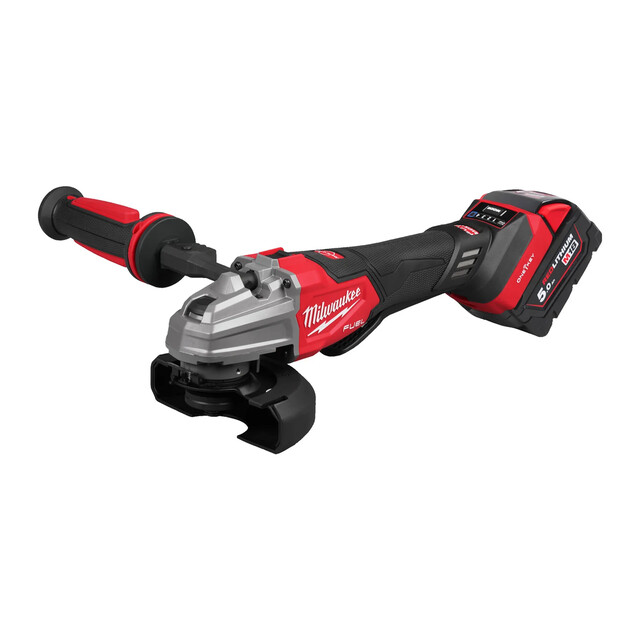 Product image 1 of Milwaukee M18 FUEL  125 MM Veiligheids haakse slijper met variabele snelheid en ONE-KEY 