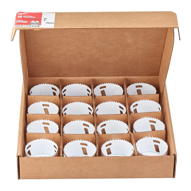 Product image 1 of Milwaukee Gatzaag HOLE DOZER 76 mm (16 stuks)