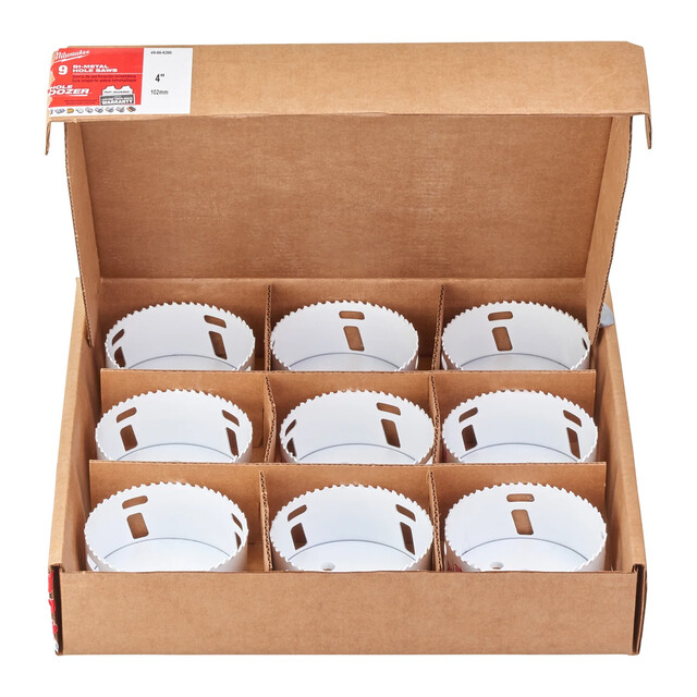 Product image 1 of Milwaukee Gatzaag HOLE DOZER 102 mm (9 stuks)
