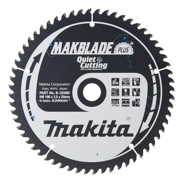 Product image 1 of Makita Afkortzaagblad Hout